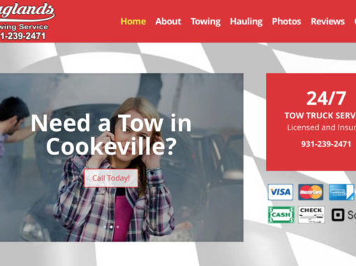 Website Ragland’s Cookeville Towing Company